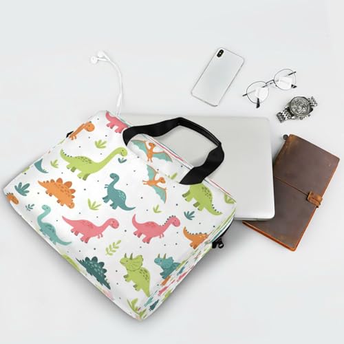 Bolso para portátil con diseño de dinosaurio para oficina miniatura 7