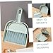 FOMIYES 1set Compact Mini Broom and Dustpan Set Portable Table Cleaning Tool for Quick Cleanups Material for Home Office and