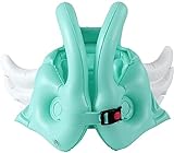 🌊1. [Material grueso] El chaleco inflable niño está hecho de material de PVC grueso y respetuoso con el medio ambiente, que es seguro, no tóxico, duradero y tiene buenas propiedades anti-extrusión y resistentes al desgarro.