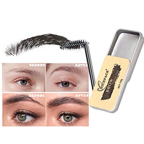 ARTIFUN Wildes Augenbrauenstyling Seifengel und Pinsel,Natürlich,Schnellstyling der Augenbrauen,Wasserfest, Augenbrauenstyling Gel Wachs,Augenbrauenstyling Seife Cover