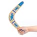 Produktbild Teogneot Boomerang V Shaped Outdoor, Boomerang für Kinder, Flatloop Bummerang, Boomerang Anfänger, Return Flying Boomerang Wooden Toy Geschenke