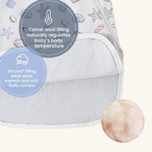 Image of kaiya baby Unisex Sleeping Bag for Babies and Toddlers 2.5 Tog Sleep Sack, Long Sleeve Sleep Sack, Wearable Blanket Baby