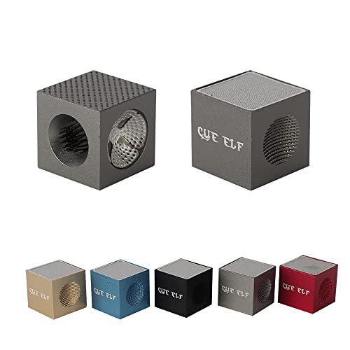 CUEELF Billiards Pool Cue Tip Repair Tool 5-in-1 Accessory Tool Repair Kit Shaper、Scuffer、Aerator、Burnisher、Pool Cue Stick Accessories