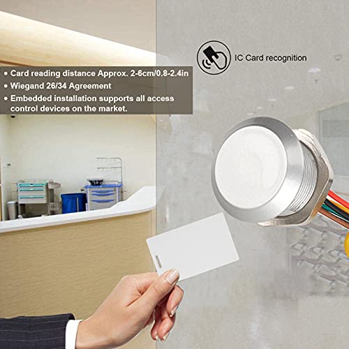 CCYLEZ RFID Card Access Control System, Embedded Control Card Reader Wiegand26/34 Interface Reader Mini RFID Controller support ID/IC 125khz/13.56Mhz(IC) - Image 2
