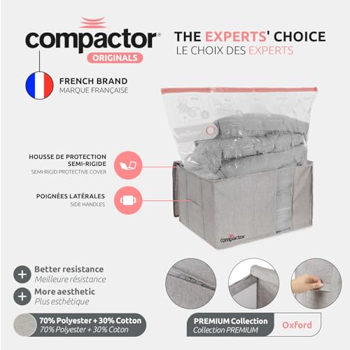 Caja de vacío para cambiar la ropa de armario Compactor XL gris 7