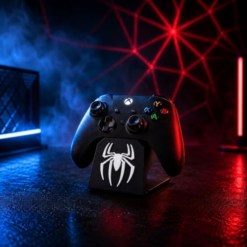 Image of PS5 Controller stand for Desk Gaming controller stand Xbox | Joystick Stand Controller Holder Gamepad Stand & Gaming PS5 Accessory | Compatible with Xbox ONE, PS5, PS4, PC, Steelseries Remote| Black + White