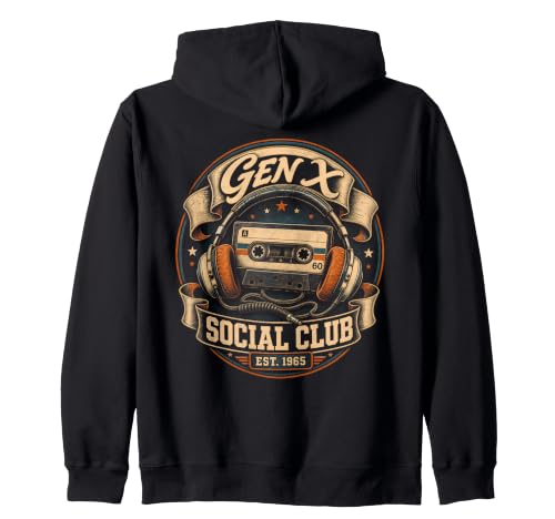 Gen X Social Club ���g�� ���B���e�[�W �o�b�W �W�b�v�p�[�J�[