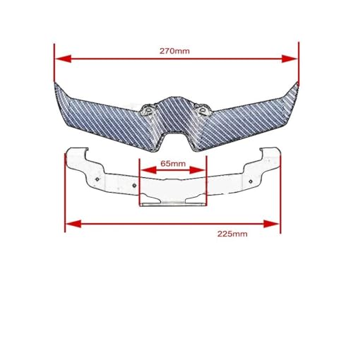 Garde-boue avant MT10 extension contre projections de gravillons
