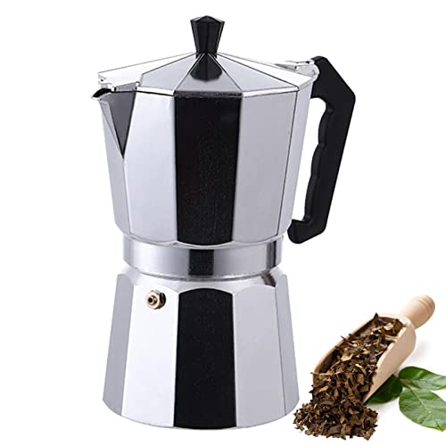 Rosixehird Olla   Cafetera Espresso Estilo Italiano clásico | Cafetera espressoa Manual para Acampar para Hacer Capuchino café con Leche