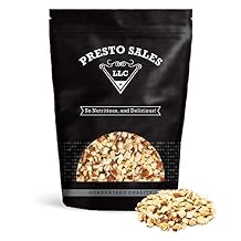Almonds,#34;Fresh and Delicious" Small chopped Raw, Perfectly Natural, Quality, Fresh, Ideal snack for Adults and Kids, packaged in resealable 2 lbs. 32 oz. pouch bag by Presto Sales LLC