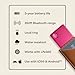 Life360 Tile Slim - Wallet Finder, Bluetooth Tracker and Item Locator for Luggage Tags, Passports and More. Both iOS and Android Compatible. Phone Finder. 1-Pack (Pink Punch)