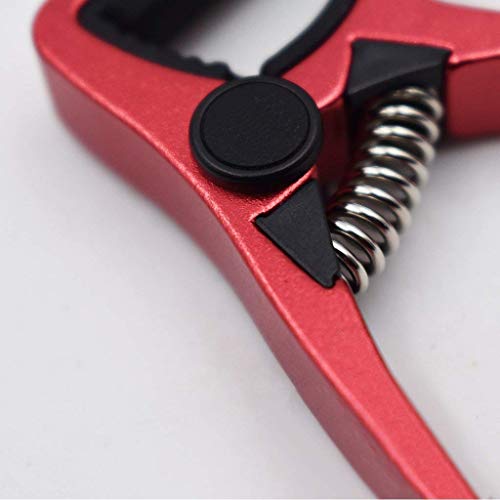 Ukulélé Guitare Capo Soin du goût Accordeur Guitare Ukulélé Métal Capo Soin du goût Instrument rouge Créatif et utile - Les Beatles, Paul McCartney, John Lennon, RIngo Starr, George Harrison Ukulélé Guitare Capo Soin du goût Accordeur Guitare Ukulélé Métal Capo Soin du goût Instrument rouge Créatif et utile – Image 6