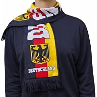 Bufanda clásica de Alemania DFB Footbal, diseño clásico en 3