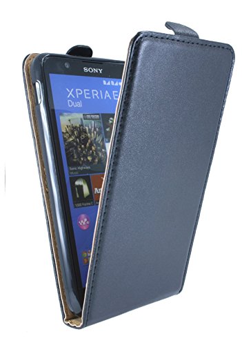 Custodia Flip fr Sony Xperia E4 tutti colori