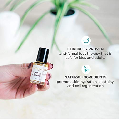 Nail & Toenail Fungus Treatment - Fungal Nail Eliminator with Tolnaftate formulated by Physician to Cure Athlete's Foot Therapy & Infected Toe Nails Fungus, Best Anti-fungal Finger-nail Treat-ment - Thumbnail 4