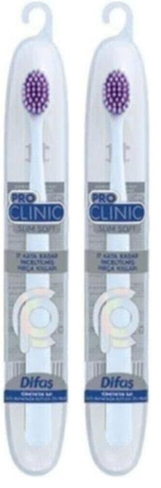 Difaş Pro-Clinic Yumuşak Diş Fırçası 2li paket