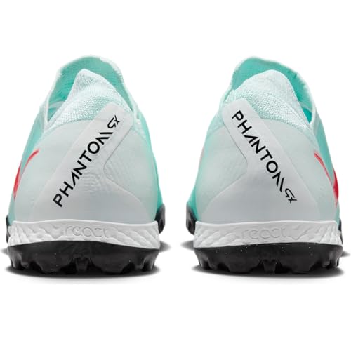 Nike Phantom GX 2 Pro TF Low-Top Soccer Shoes (FJ2583-300, Mint/Off Noir/Atomic Red)3