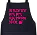 Shirtstreet24, Bitte bitte liebe Königin, Grillen Barbecue Grill Schürze Kochschürze Latzschürze, Größe: onesize,Schwarz
