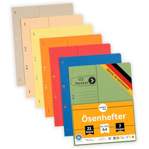 perfect line – 21x Ösenhefter DIN A4, 250 g/m...