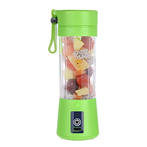 Kytaste USB Juicer Blender 380 ml Bottle With USB Charging Cable (Multi Color)