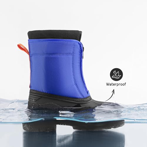 DREAM PAIRS Boys Girls Waterproof Winter Snow Boots2