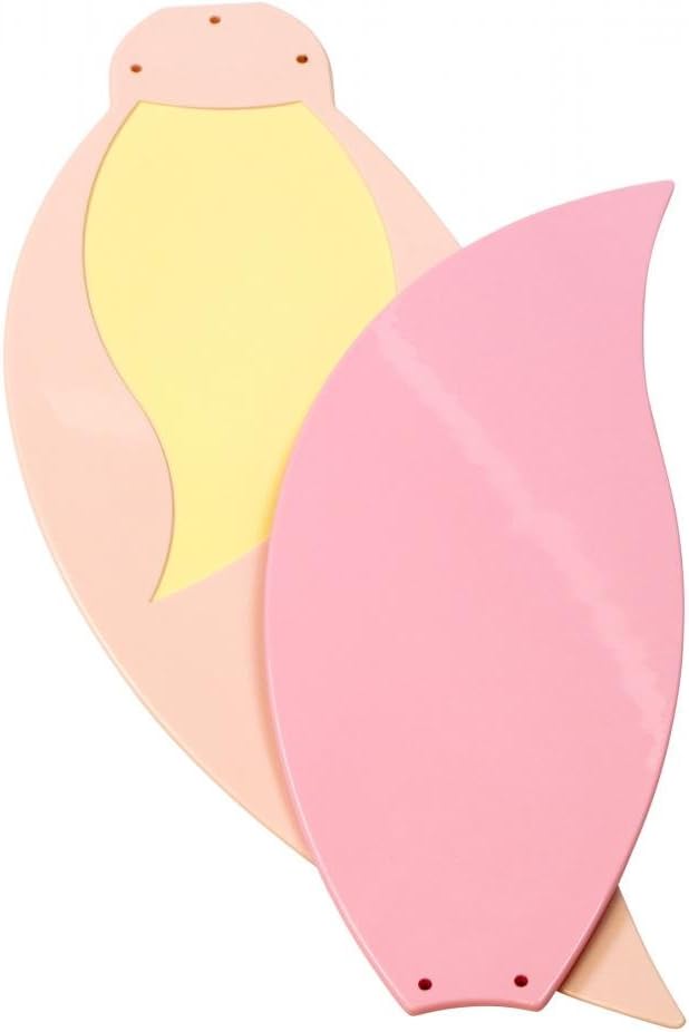 Craftmade BBL52-PNK-A Bloom Ceiling Fan Blades Replacement 52-Inch, Pink/White, Set of 5