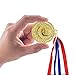 Abaokai 48 Pieces Gold Award Medals Winner Medals Gold Prizes for Sports, Competitions, Party, Spelling Bees, Olympic Style, 2 Inches