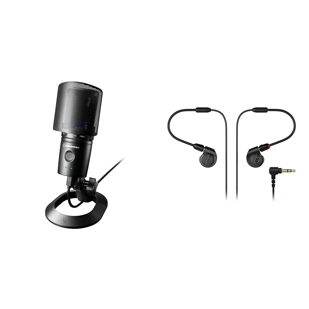 Amazon.co.jp: オーディオテクニカ AT2020USB-XP & ATH-E40