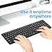 Wireless Keyboard-2.4G USB Ultra Slim Quiet Full Size Matte PC Computer Keyboard,19 Multimedia Keys,Number Pad,Plug&Play,Lag-Free Ergo,Long Battery Life for Desktop,Laptop,Smart TV,MAC,Windows,QWERTY