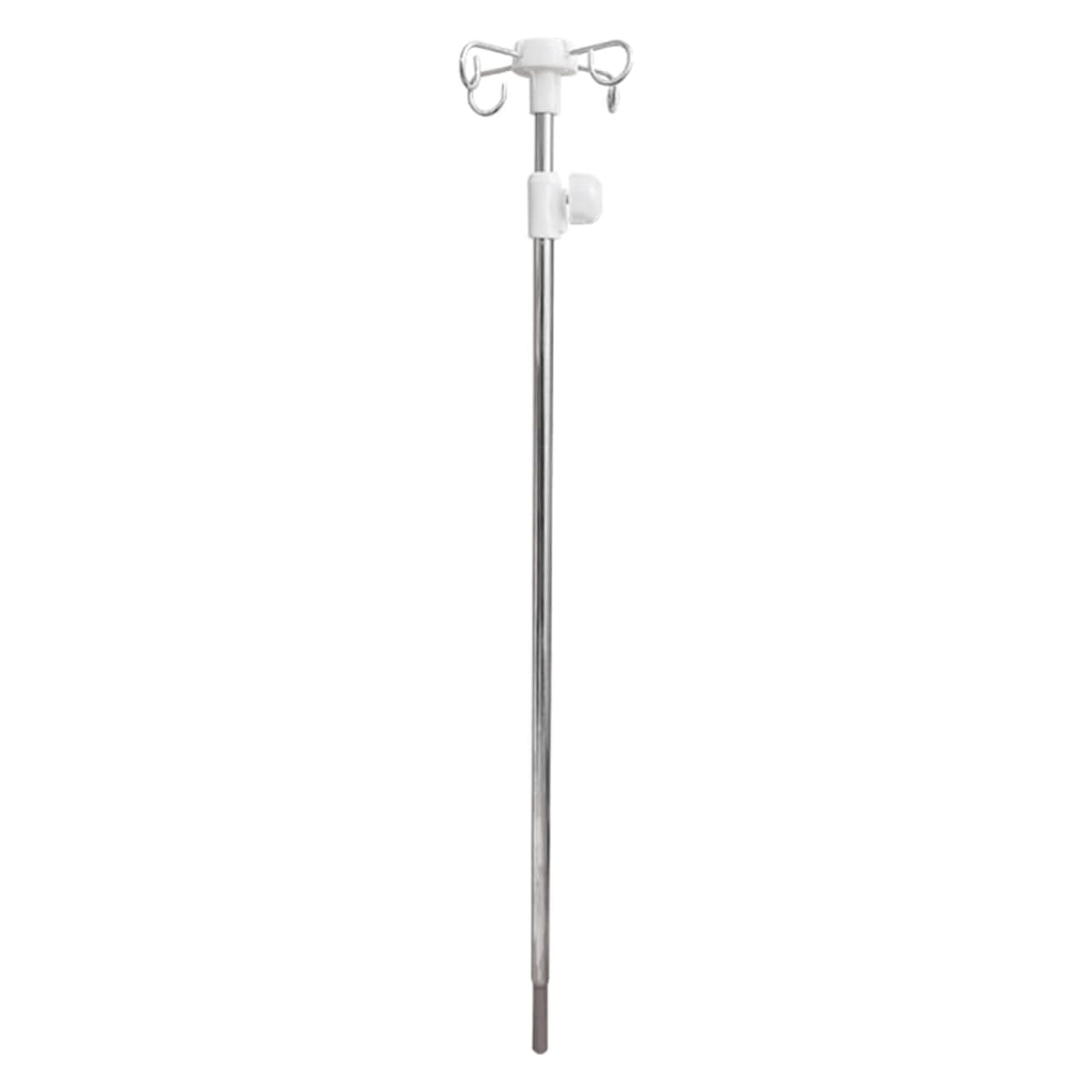 EYPKPL Potence à Perfusion en Acier Inoxydable, réglable en Hauteur, avec 4 Crochets, Support de Perfusion léger, Support de Poche à Perfusion, 19 mm, 22 mm, 25 mm(22mm)