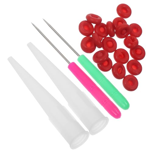 Gatuida Caulking Tube Cap Piercing Needles Caulk Tube Sealer Caps