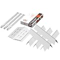 Genesis Grill Parts for Weber E310 E320 E330 S310 S320 S330, 17.5” Flavorizer Bars 7620 Heat Deflector 7622 Burner Tube 62752 for Weber Genesis 300, Grill Replacement Parts for Weber 7620 7622 62752
