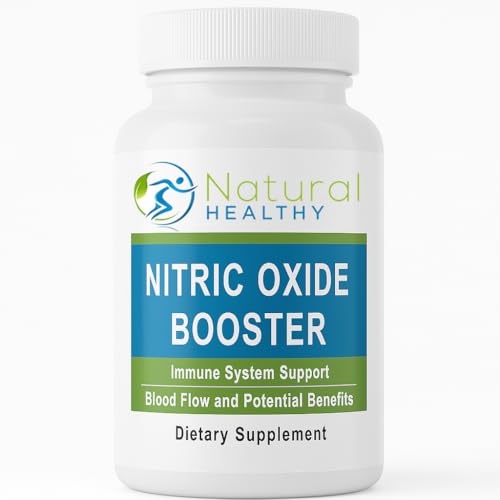 Nitric Oxide Booster (60 Capsules) - Suitable for Vegans