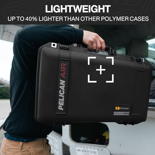 Image of Pelican Air 1535 Multi-Purpose Hard Case - No Foam (Empty) - For Camera, Drone, Equipment, Gear, Electronics, Overlanding, Camping, and Travel - OCP Tan
