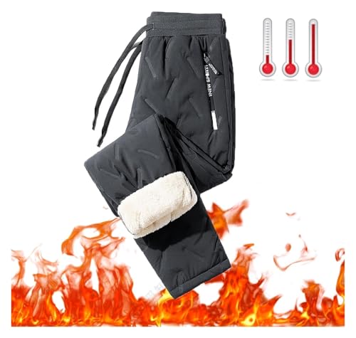 Pantalon de jogging en polaire imperméable et isolant du S au 7XL