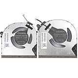 CPU+GPU Cooling Fan Replacement for HP Envy x360 15-FH 15Z-FH 15-FE 15-FH0013DX 15-FH0097NR 15-FE0013DX/53DX/73DX/0010CA/17CA N49282-001 N47948-001 EG50050S1-CM50-S9A EG50050S1-CM60-S9A DC5V