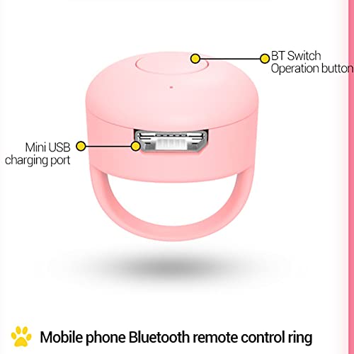Botón inalámbrico de control remoto Bluetooth para no cansarte las manos 2