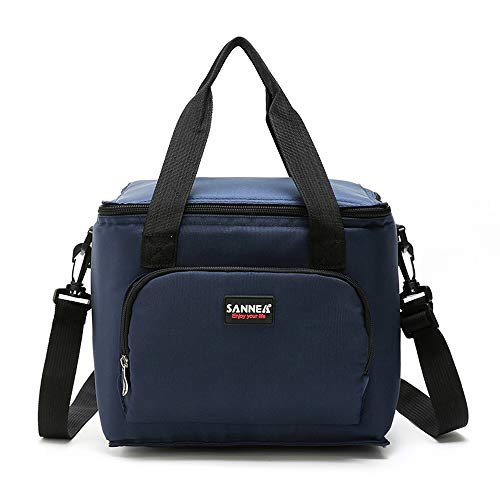 Insulated Lunch Tote for Women, Reusable Lunch Bag for Picnic Work & Travel