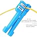 TXWTXPJ-Fiber Optic Cutter Tool Coaxial Cable Stripper Fiber Optical Buffer Tube Jacket Stripper Coaxial Cable Crimper Universal Wire Stripper (Blue, 45-163 2Pack)