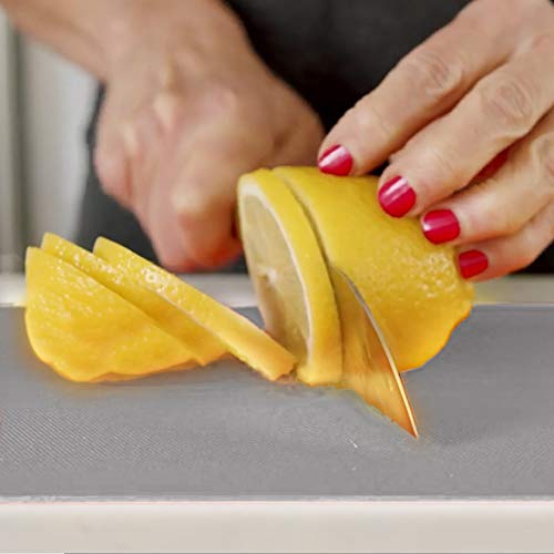 Simply Genius (8 Piece) Extra Thick Cutting Boards For Kitchen Prep, Non Slip Flexible Cutting Mat Set, Dishwasher Safe, Bpa Free Plastic Colorful Chopping Mats For Meat And Vegetables #TOP3