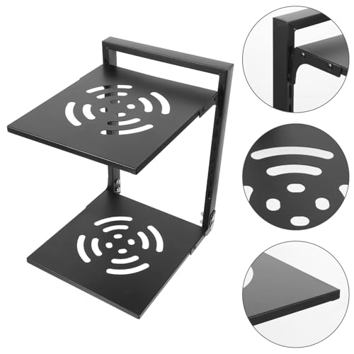 GALPADA Double Layer Pot Rack for Kitchen Draining Pan Rack Table Top Organizer Corner Shelf Stand Convenient Pot Organizer for Home Use - Image 5