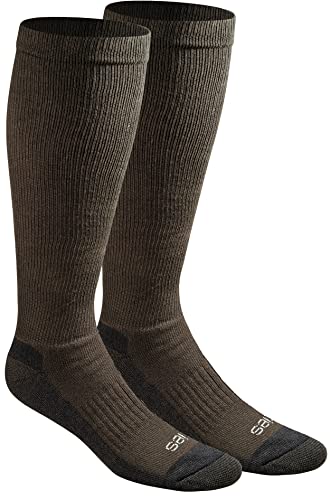 Image of Dickies Men's Light Compression Comfort Over-The-Calf Socks, Available in M-XXL (2, 4 Pairs)