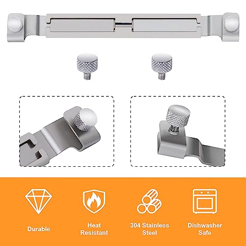 Soporte Ajustable para Espátula de Parrilla Acero Inox miniatura 3