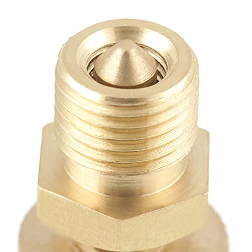 Bleed Valve Screw-1Pcs Brass Air Bleed Valve Screw For High Pressure Electric Pump Accessories #TOP5