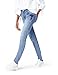 Produktbild Amazon-Marke: find. Damen Slim Fit Jeans mit mittlerem Bund, Blau (Denim), 28W / 32L (Herstellergröße: Small)