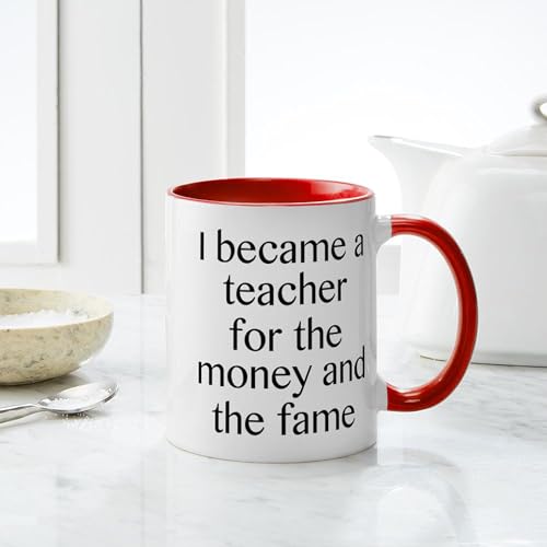 Taza de cerámica 11 oz CafePress para profesores miniatura 4