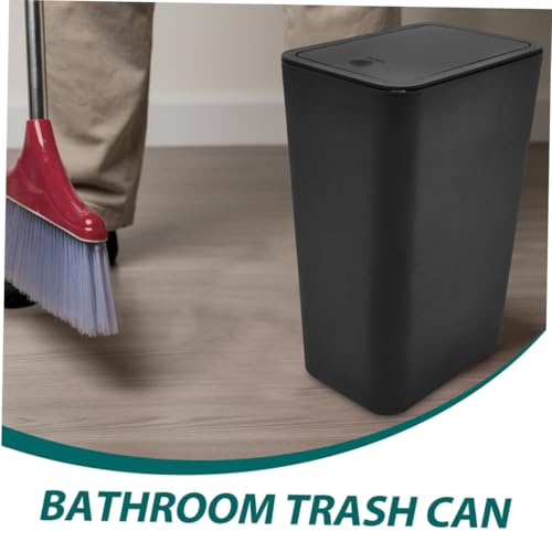 Papelera de baño Alipis rectangular para aprovechar esquinas y espacios reducidos 4