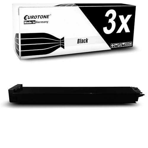 Toner Sharp MX2300 noir Eurotone lot de 3 MX27GTBA haute capacité