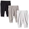 Hanes Ultimate Baby Flexy 3 Pack Adjustable Fit Knit Jogger Pants