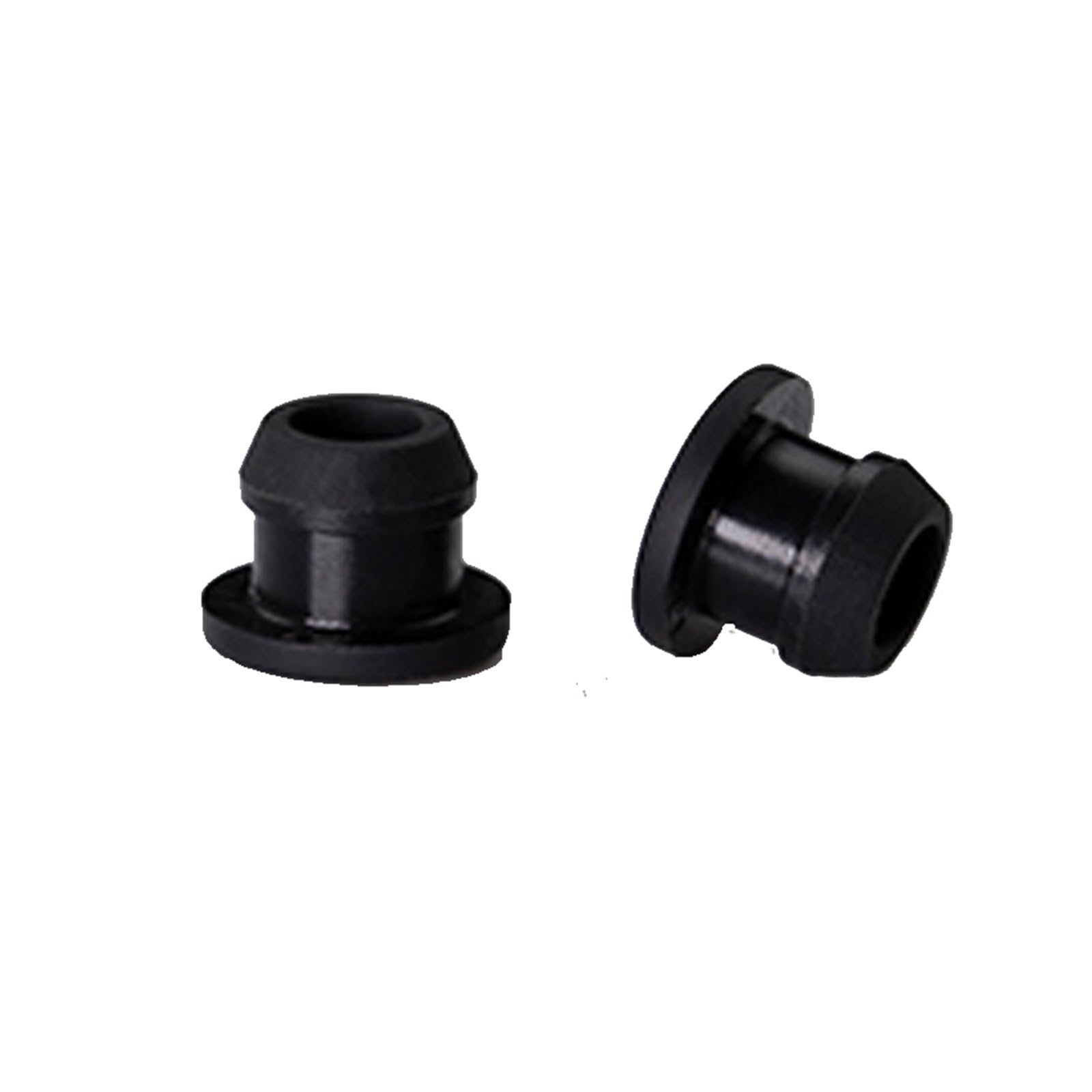 Seal Stopper Plug 10pcs Snap Seal Stopper Black Plug 2.5mm to 11., Silicone Rubber Hole T Type End Cap Protection(5mm)